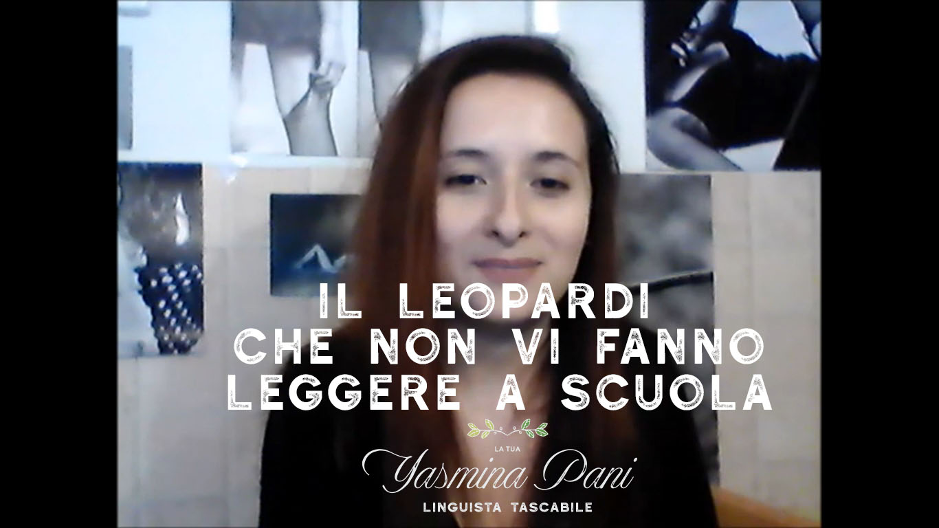 il Leopardi che non vi fanno leggere a scuola